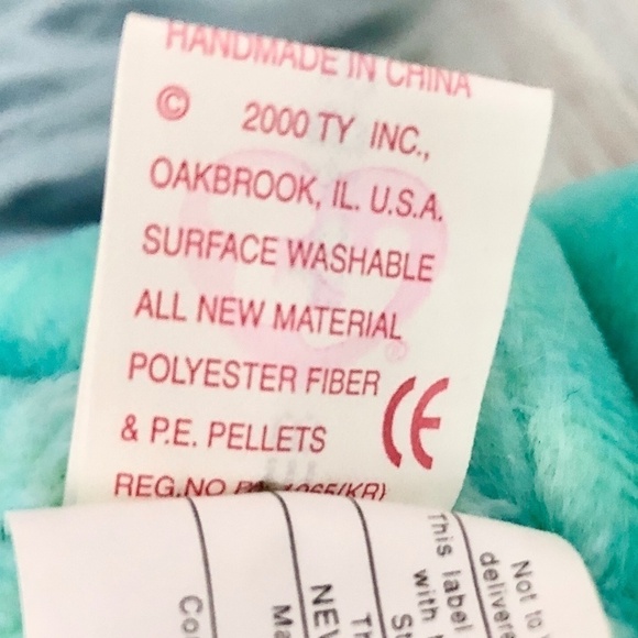 TY Beanie‎ Baby, Ariel, Bear, Vintage, 2000, Nice Condition - Picture 11 of 12